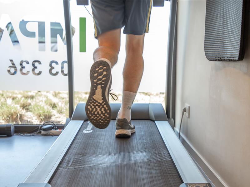 Looptechnische analyse uitgevoerd door Impakt Kiné, Essen - Wuustwezel